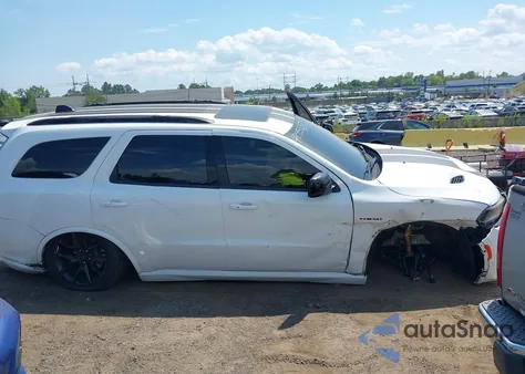 2023 Dodge Durango Hemi Orange Awd from USA, damaged, VIN 1C4SDJCTXPC599734